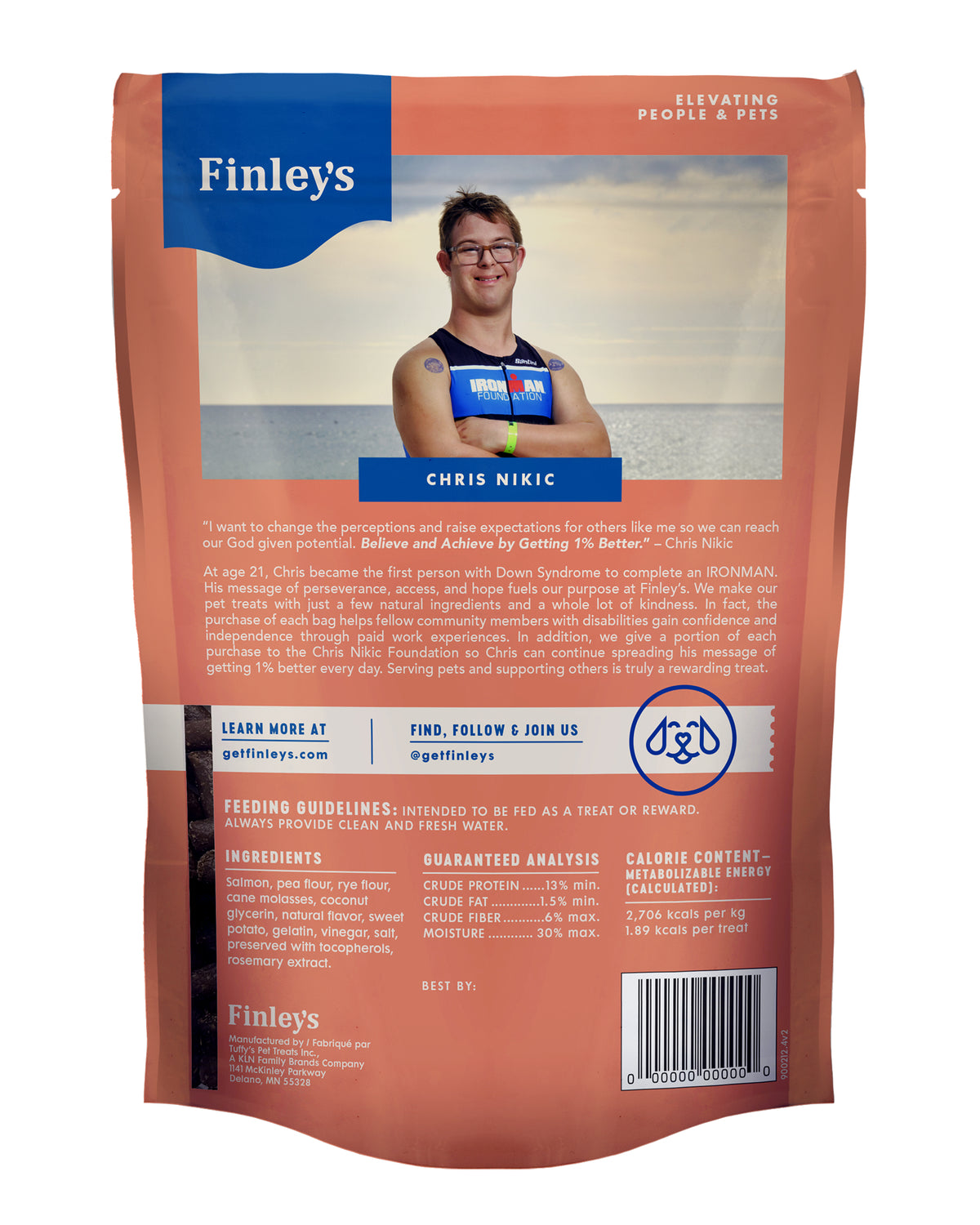 Finley's Salmon Recipe Soft Chew Training Bites
