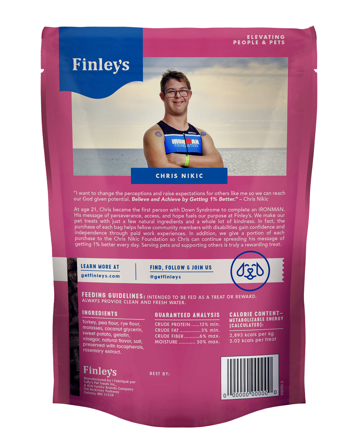 Finley's Turkey Recipe Soft Chew Training Bites