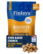 Finley's Peanut Butter & Banana Crunchy Biscuits