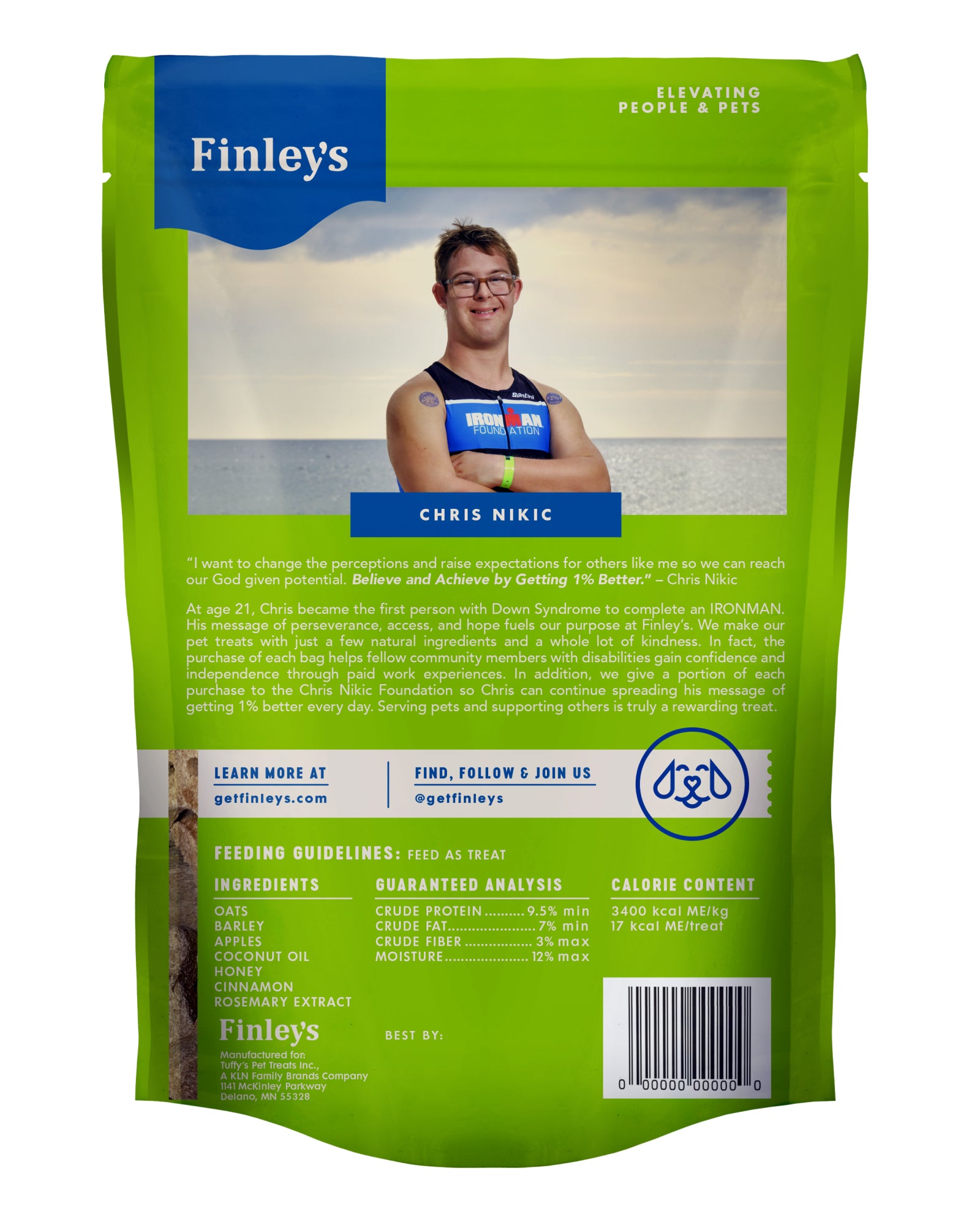 Finley's Apple & Cinnamon Crunchy Biscuits