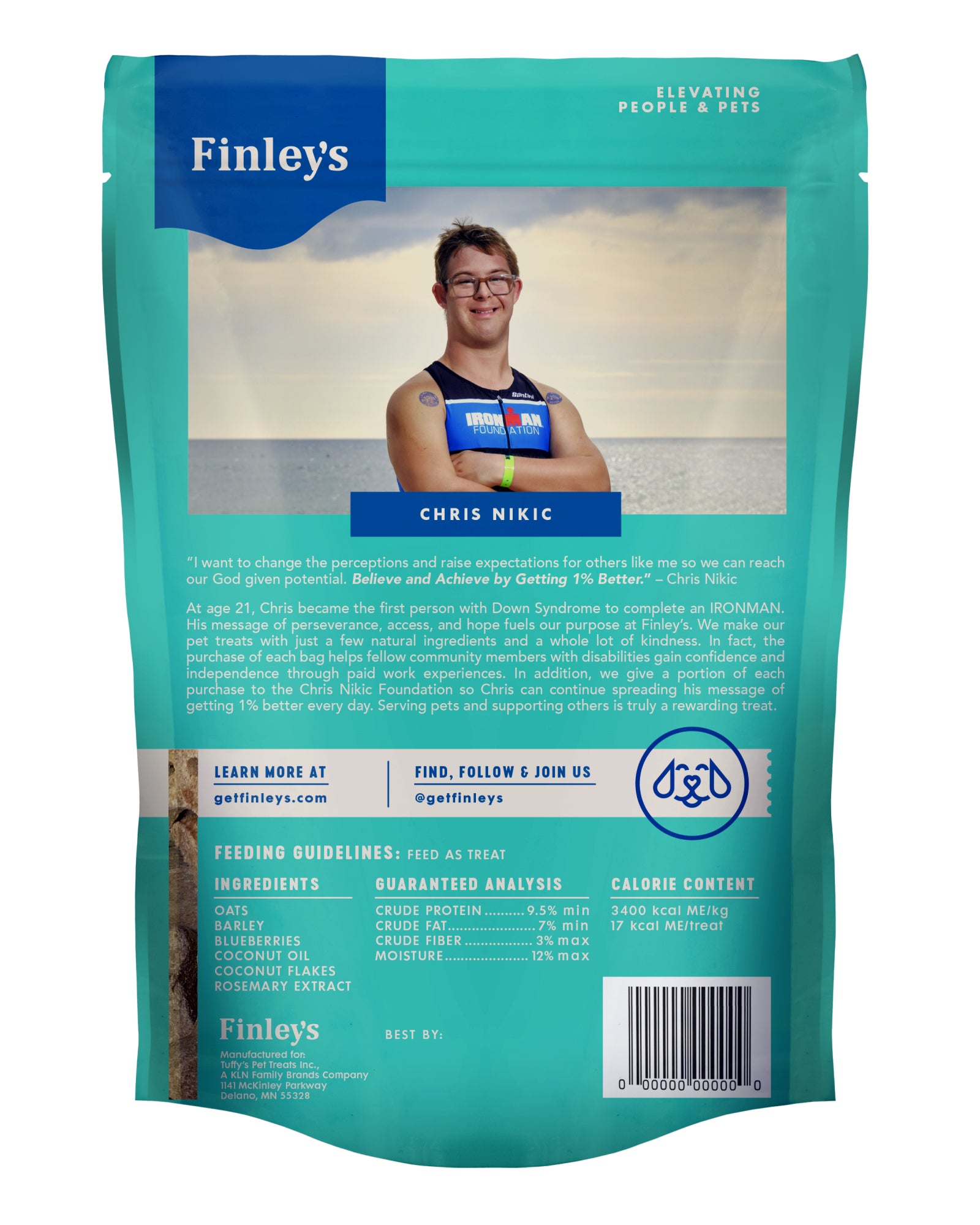 Finley's Blueberry & Coconut Crunchy Biscuits