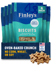 Finley's Blueberry & Coconut Crunchy Biscuits