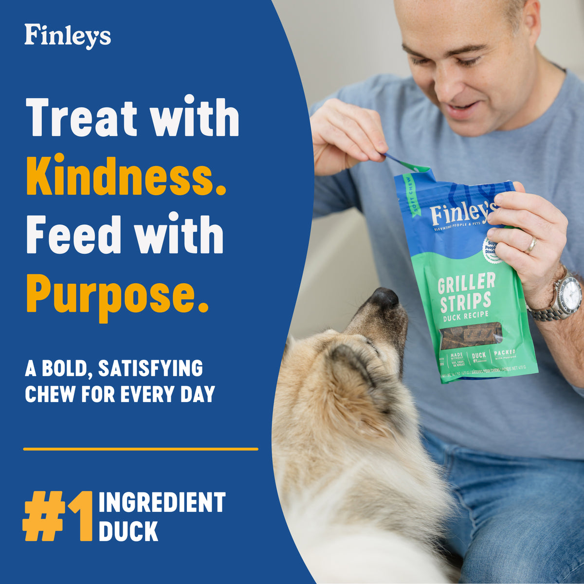 Finley's Duck Recipe Griller Strips