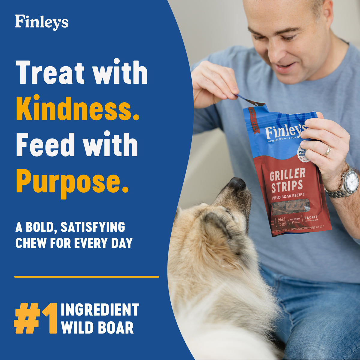 Finley's Wild Boar Recipe Griller Strips