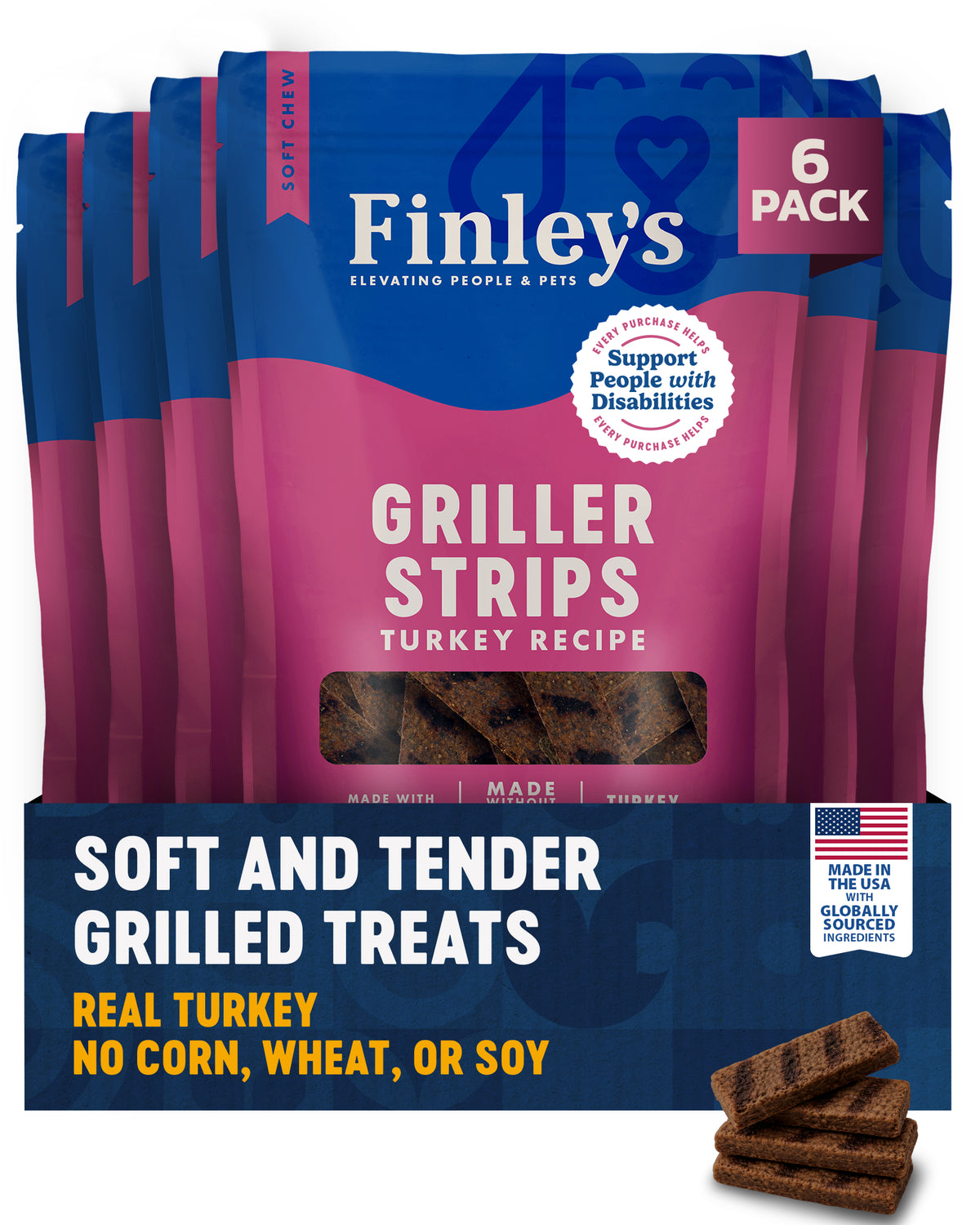 Finley's Turkey Recipe Griller Strips