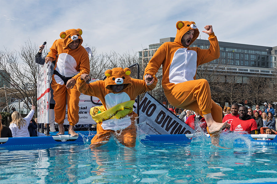 Chris And Novie Polar Plunge 2025