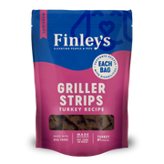 Finley's Turkey Recipe Griller Strips - bag front