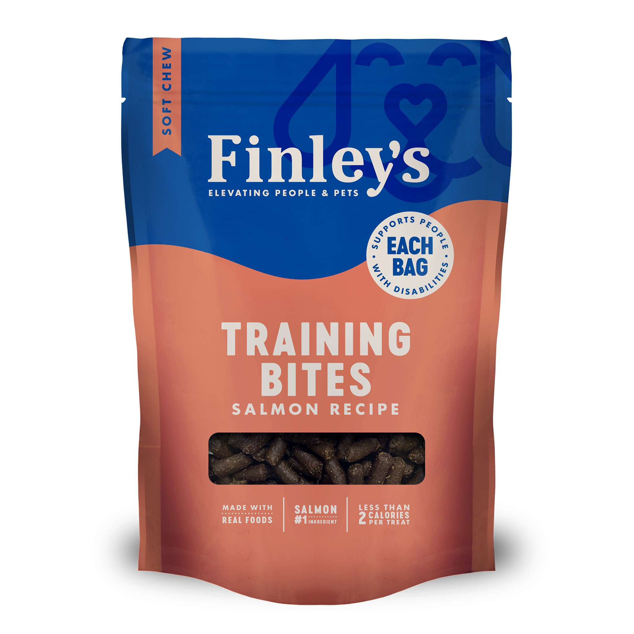 Finley's Salmon Training Bites - bag front