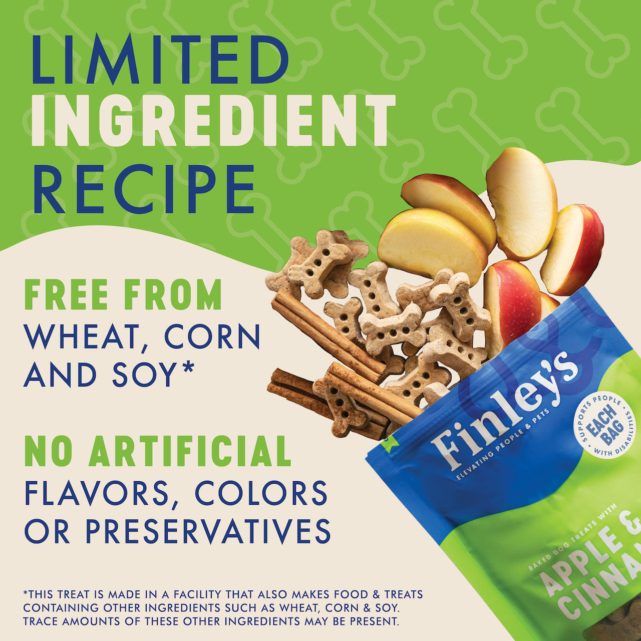 Finley's Apple & Cinnamon Crunchy Biscuits