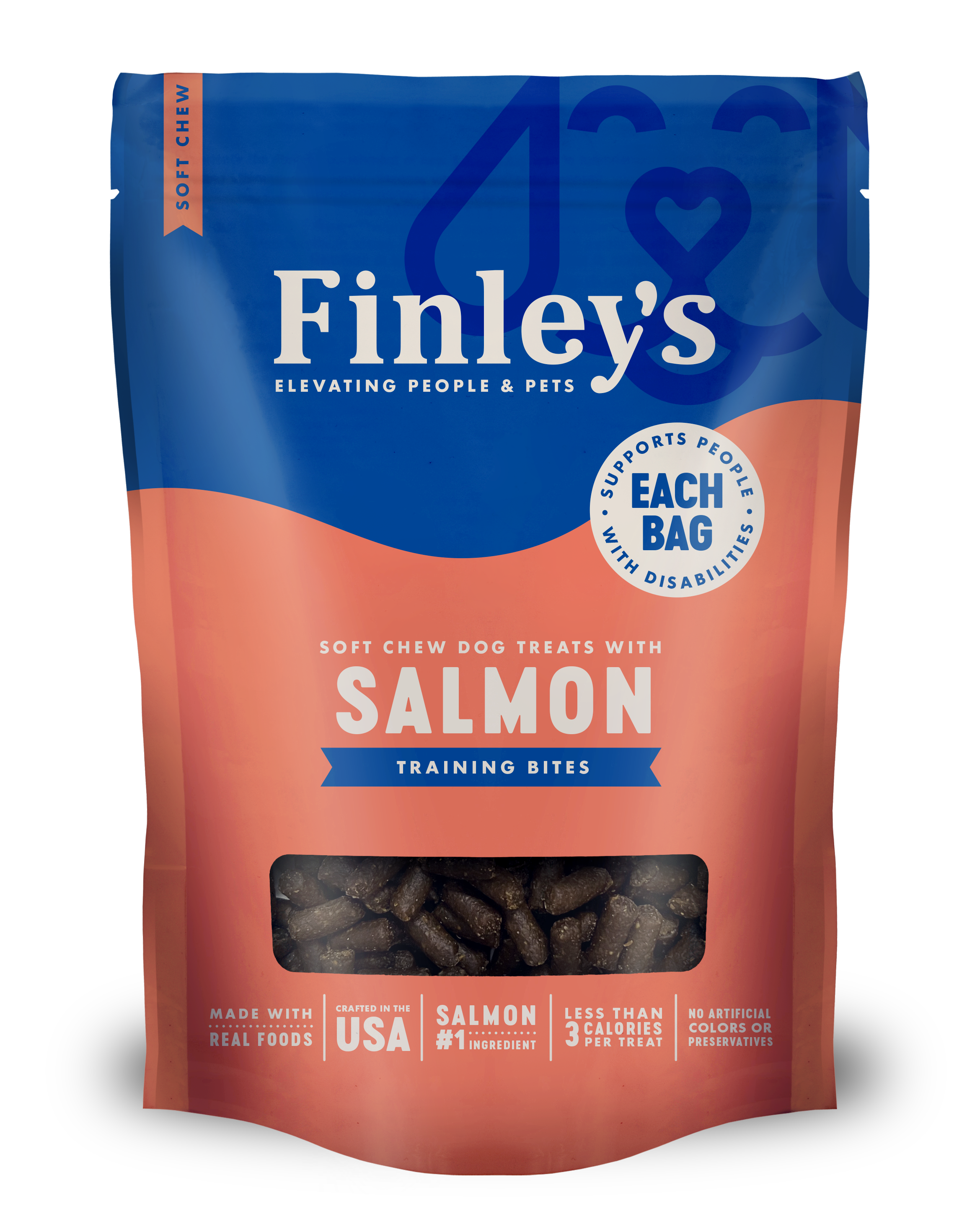 Salmon clearance training treats